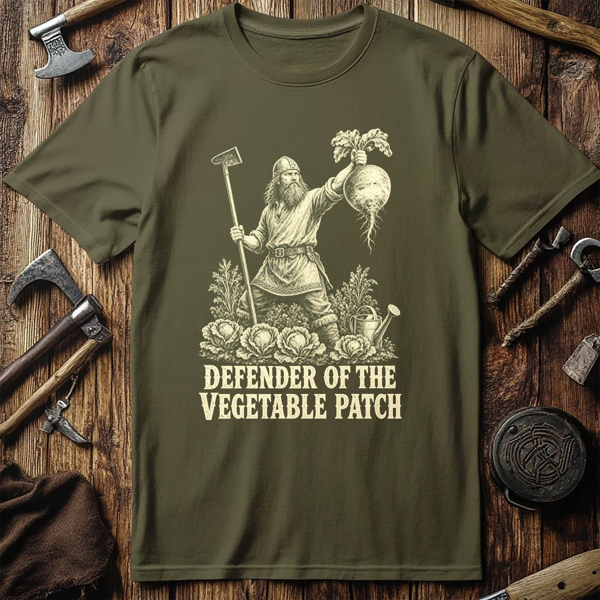 Defender Of The Vegetable Patch Viking T-Shirt US