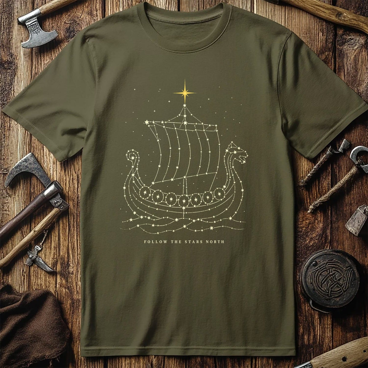 Follow The Stars North Viking T-Shirt EU