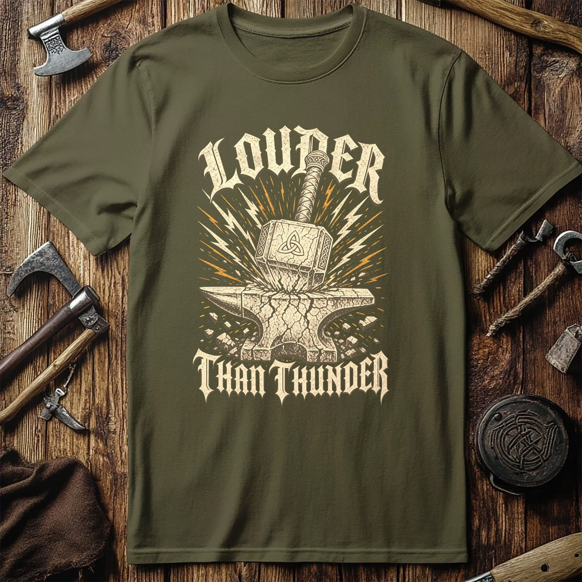 Louder Than Thunder Viking T-Shirt US