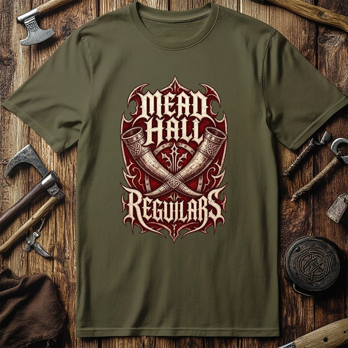 Mead Hall Regulars Viking T-Shirt US