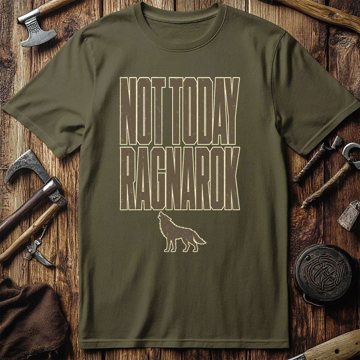 Not Today Ragnarok Viking T-Shirt US
