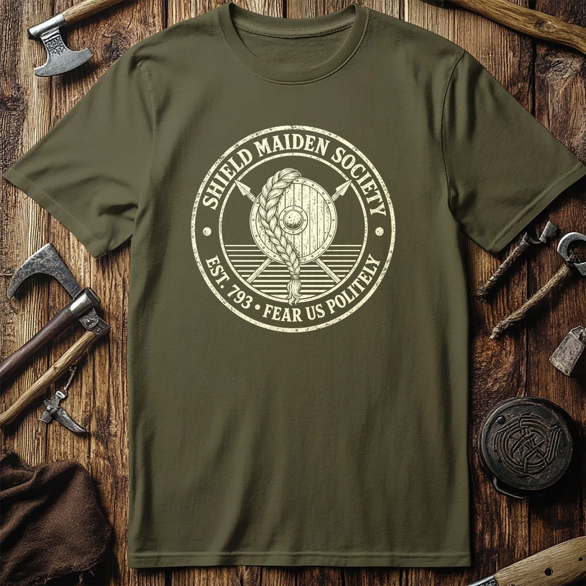 Shield Maiden Society Viking T-Shirt US