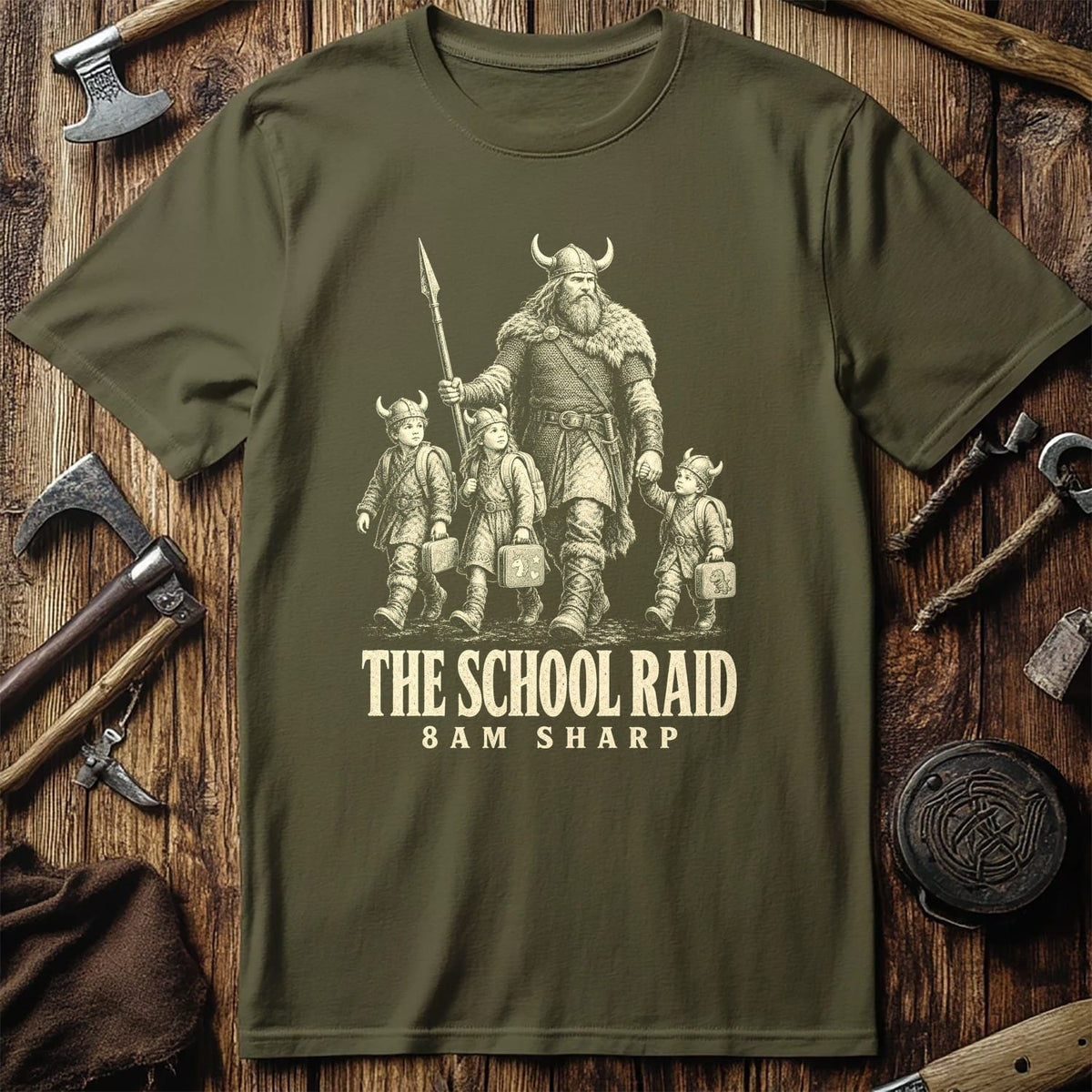 The School Raid Viking T-Shirt US