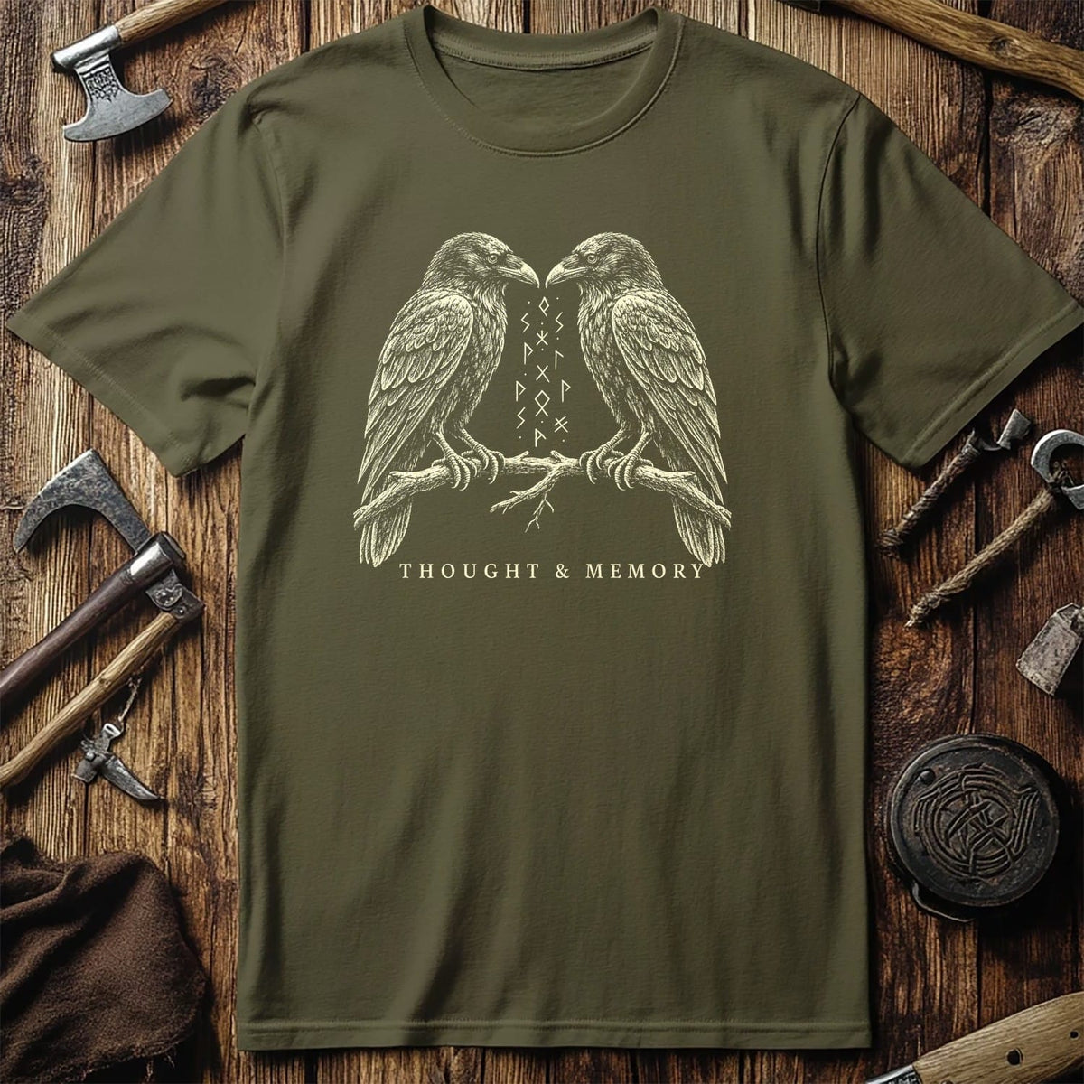Thought & Memory Viking T-Shirt US