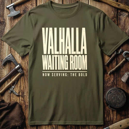 Valhalla Waiting Room Viking T-Shirt US