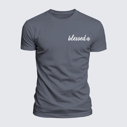 Luxe Mercerized Cotton Tee - Blessed Cross