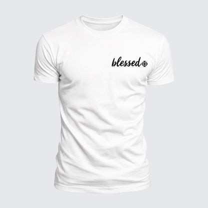 Luxe Mercerized Cotton Tee - Blessed Cross