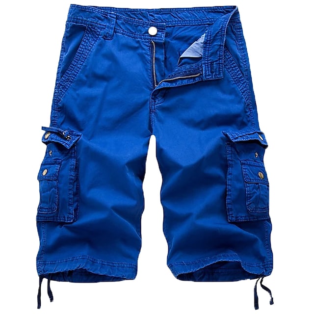 Mens Cargo Shorts Withe Multi Pockets