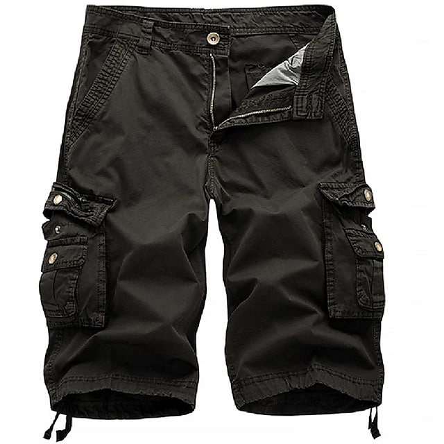 Mens Cargo Shorts Withe Multi Pockets