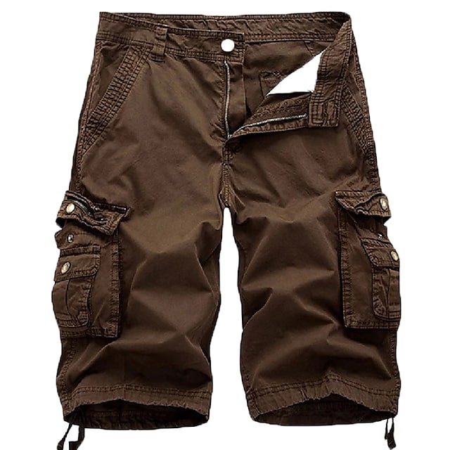 Mens Cargo Shorts Withe Multi Pockets