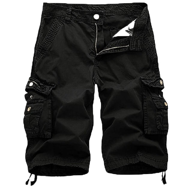 Mens Cargo Shorts Withe Multi Pockets