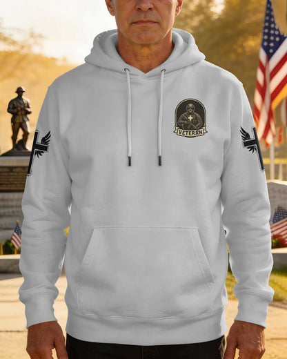 God Took The Strongest Americans All Over Print Hoodie