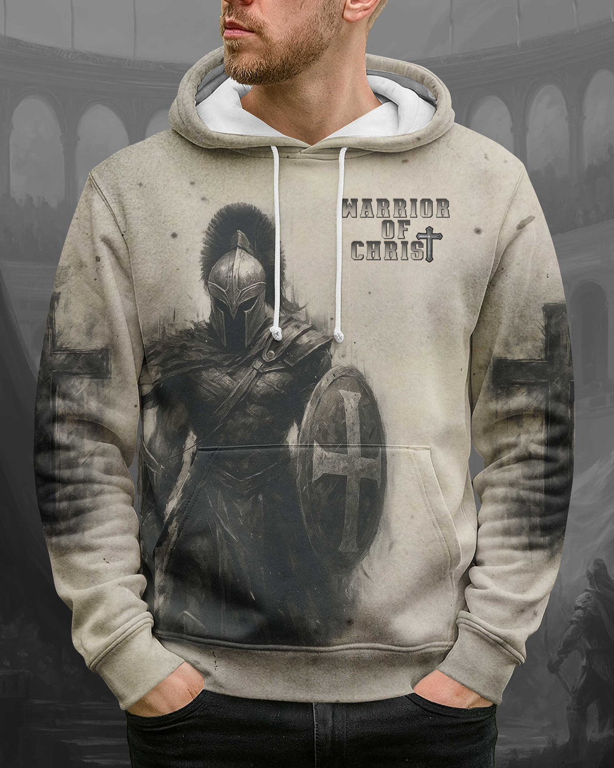 A Child Of God A Man Of Faith A Warrior Of Christ T-Shirt