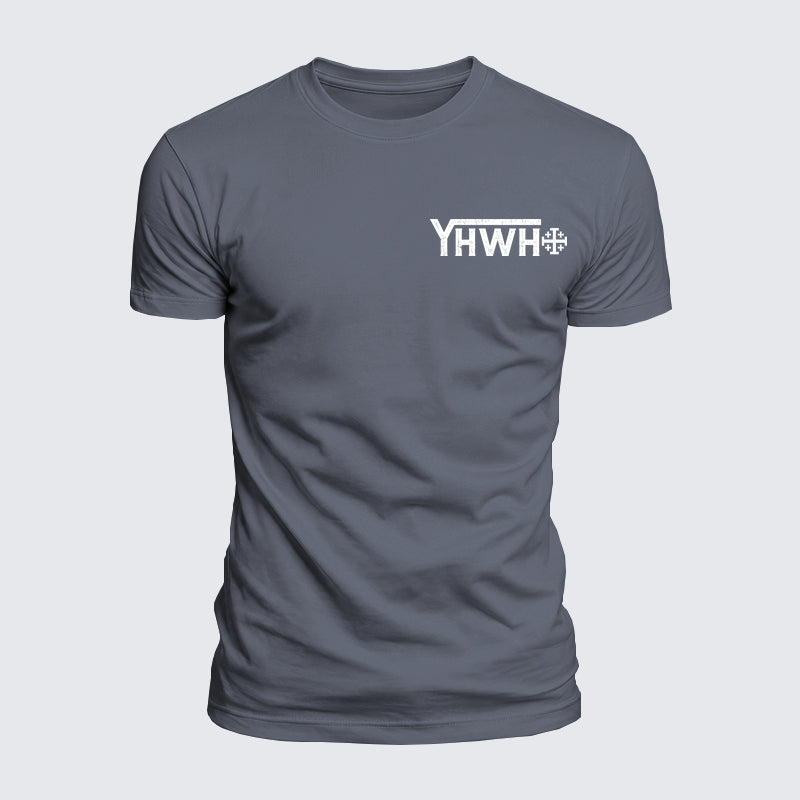 Luxe Mercerized Cotton Tee - YHWH Cross