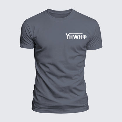 Luxe Mercerized Cotton Tee - YHWH Cross