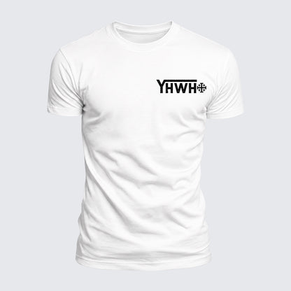 Luxe Mercerized Cotton Tee - YHWH Cross