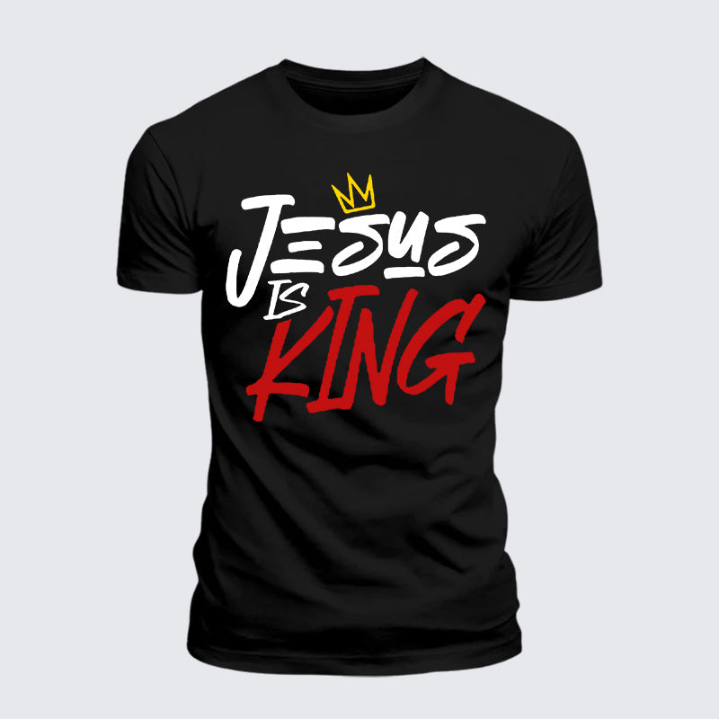 Luxe Mercerized Cotton Tee - Jesus Is King