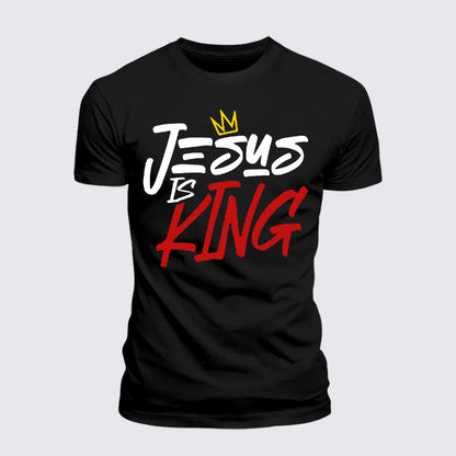 Luxe Mercerized Cotton Tee - Jesus Is King