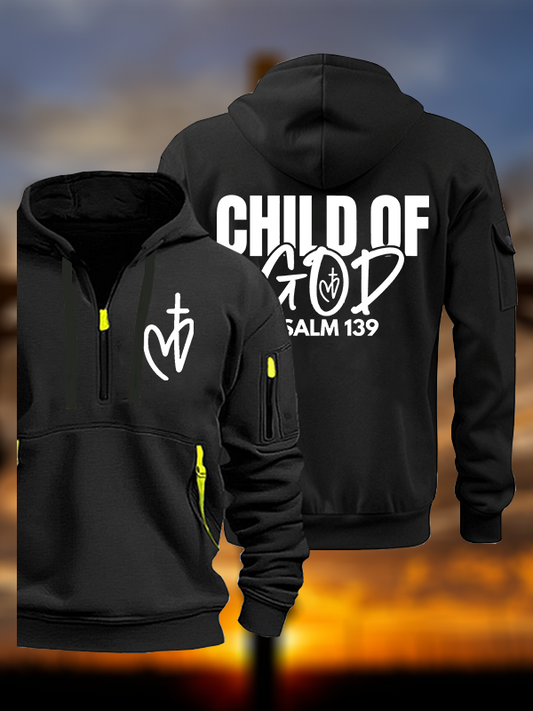 Child Of God Jesus God Christian Zipper Hoodies