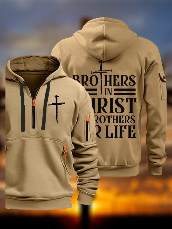 Brothers In Christ Jesus God Christian Zipper Hoodies