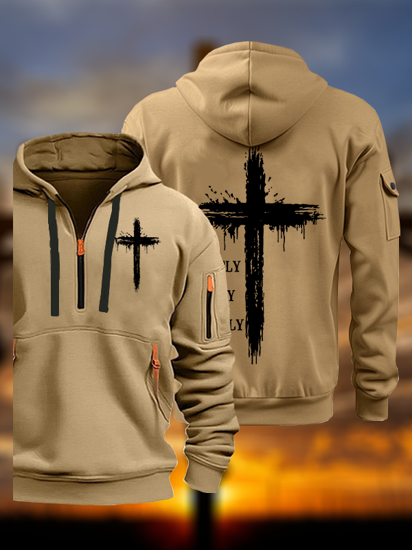 Act Justly Love Mercy Walk Humbly Jesus God Christian Zipper Hoodies