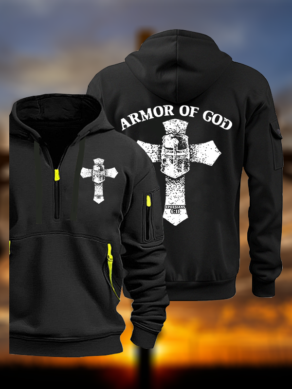 Armor of God Jesus God Christian Zipper Hoodies