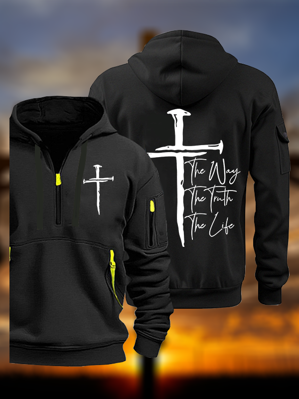 Jesus The Way The Truth The Life Jesus God Christian Zipper Hoodies