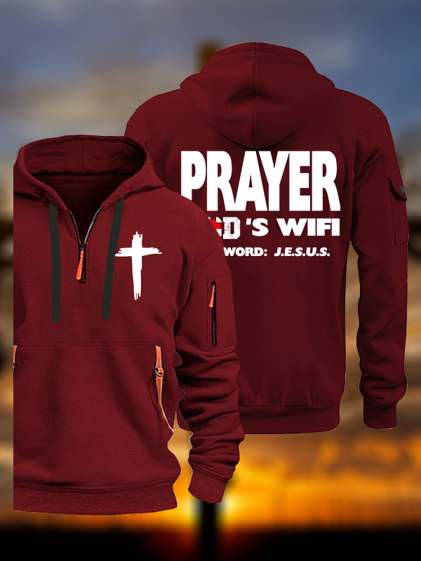 GOD'S WIFI Jesus God Christian Zipper Hoodies