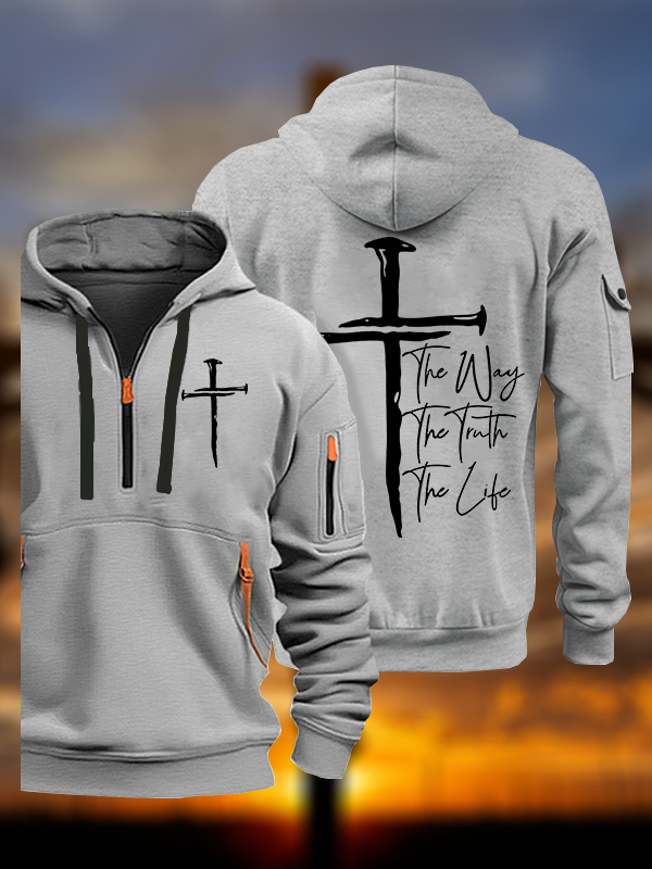 Jesus The Way The Truth The Life Jesus God Christian Zipper Hoodies