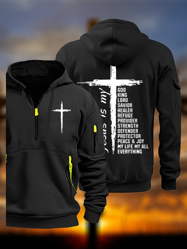 My Everything Jesus God Christian Zipper Hoodies