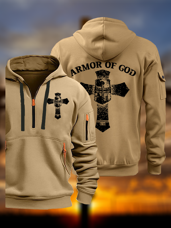 Armor of God Jesus God Christian Zipper Hoodies