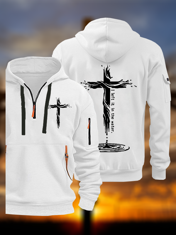 I Left It in the Water Jesus God Christian Zipper Hoodies