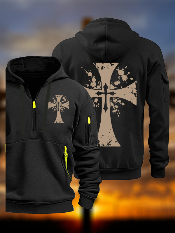 Cross Jesus God Christian Zipper Hoodies