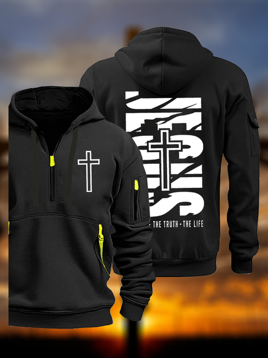 Jesus The Way The Truth The Life Jesus God Christian Zipper Hoodies