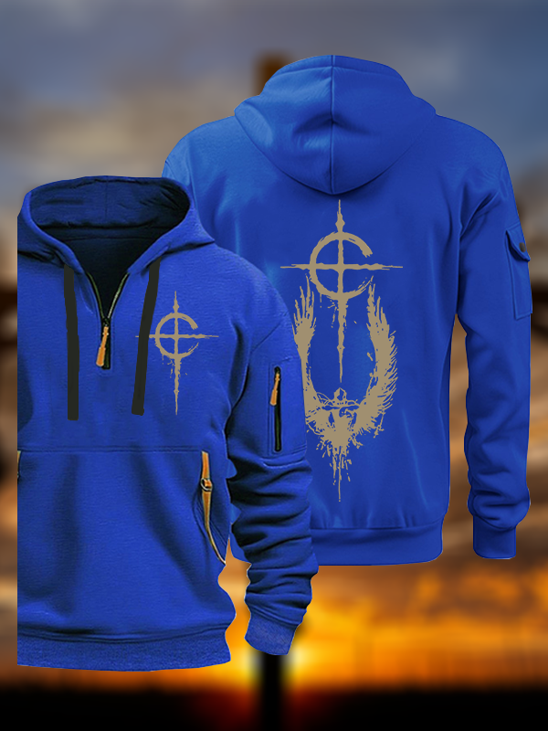 Wings of Faith  Jesus God Christian Zipper Hoodies
