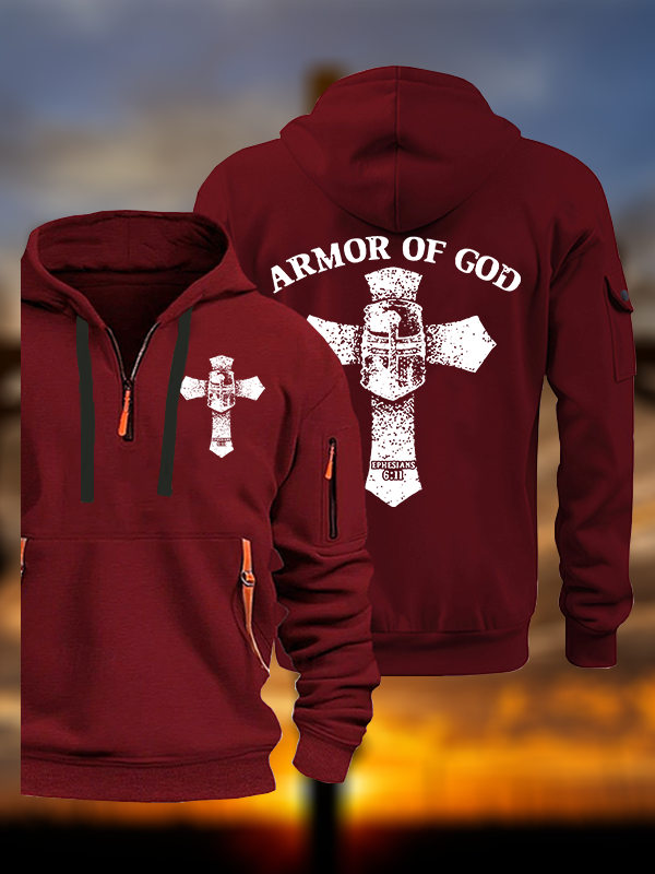 Armor of God Jesus God Christian Zipper Hoodies