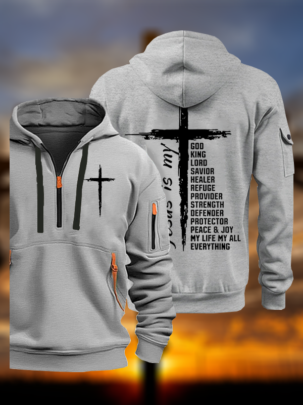 My Everything Jesus God Christian Zipper Hoodies