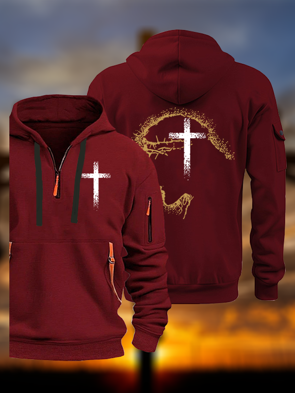 Savior in Silence Jesus God Christian Zipper Hoodies