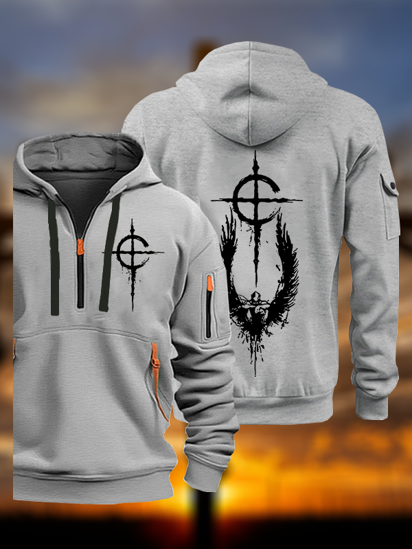 Wings of Faith  Jesus God Christian Zipper Hoodies