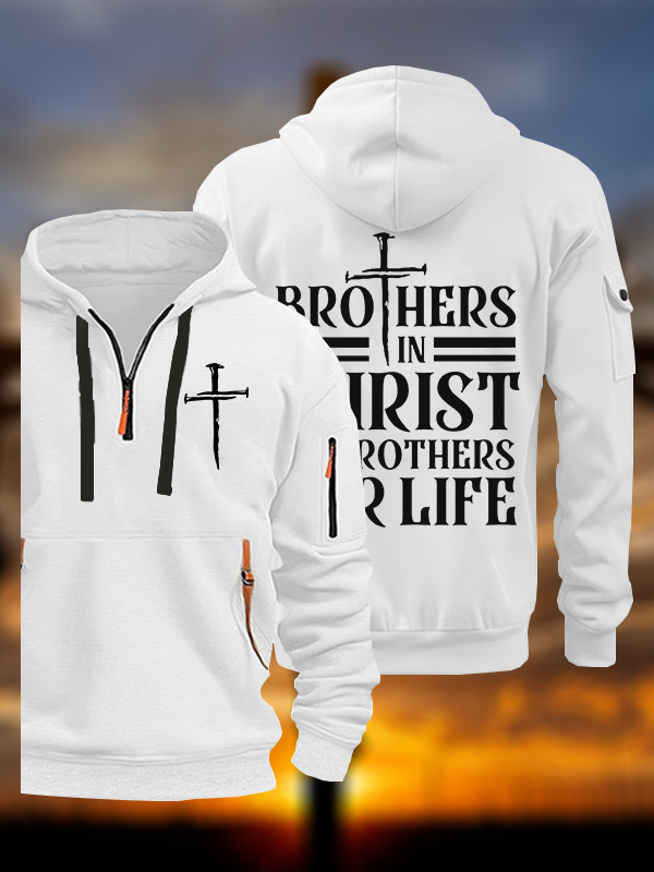 Brothers In Christ Jesus God Christian Zipper Hoodies