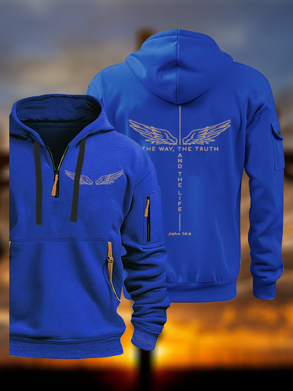 The Way The Truth The Life Jesus God Christian Zipper Hoodies