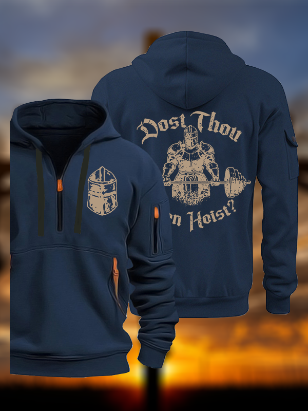 Dost Thou Even Hoist? Jesus God Christian Zipper Hoodies