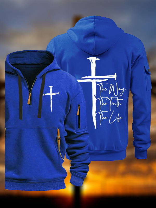 Jesus The Way The Truth The Life Jesus God Christian Zipper Hoodies