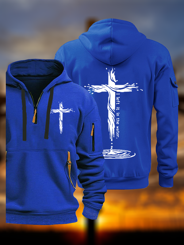 I Left It in the Water Jesus God Christian Zipper Hoodies