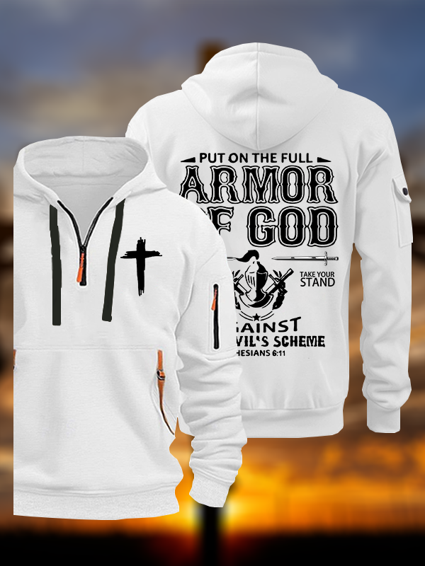 Armor of God Jesus God Christian Zipper Hoodies