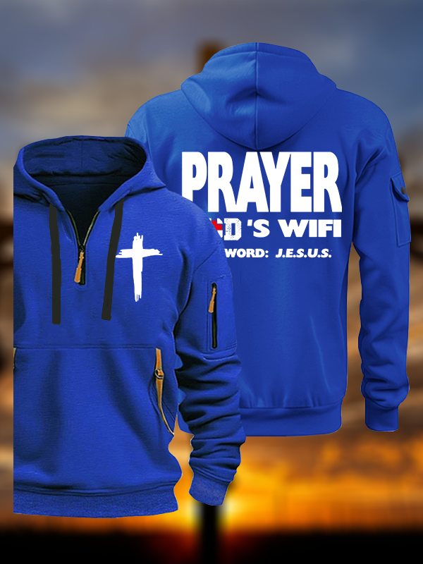 GOD'S WIFI Jesus God Christian Zipper Hoodies