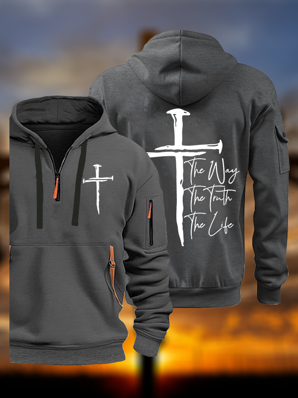 Jesus The Way The Truth The Life Jesus God Christian Zipper Hoodies