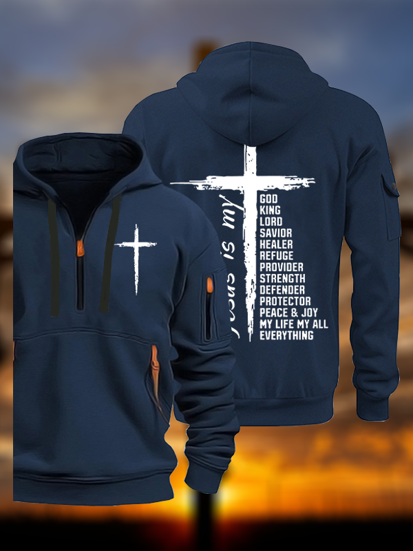My Everything Jesus God Christian Zipper Hoodies