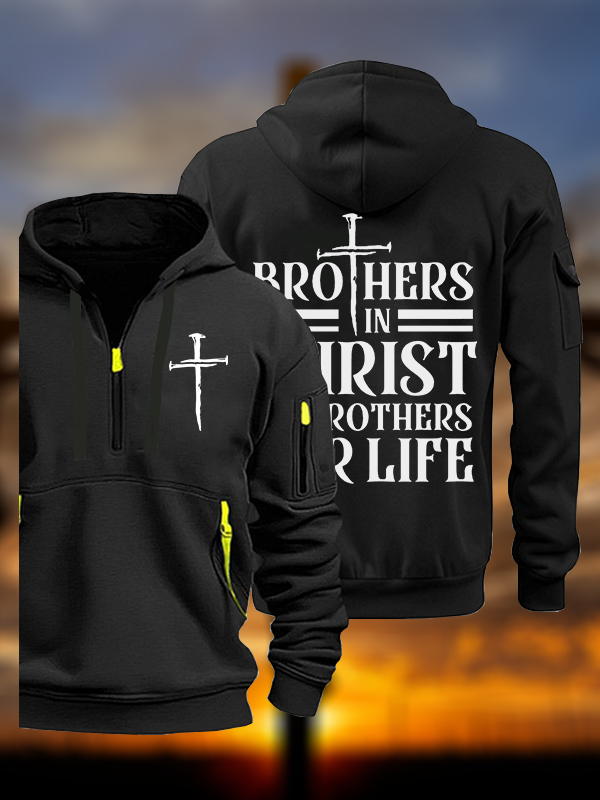 Brothers In Christ Jesus God Christian Zipper Hoodies