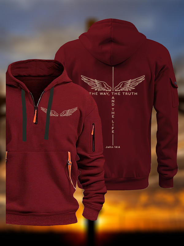The Way The Truth The Life Jesus God Christian Zipper Hoodies